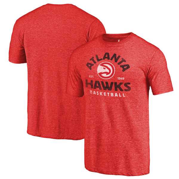 Atlanta Hawks Red Vintage Arch Fanatics Branded Tri-Blend T-Shirt,We sell and wholesale Atlanta Hawks Red Vintage Arch Fanatics Branded Tri-Blend T-Shirt on line form chian!